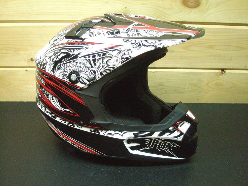 Fox racing v1 pilot helmet - size xs  53-54 cm