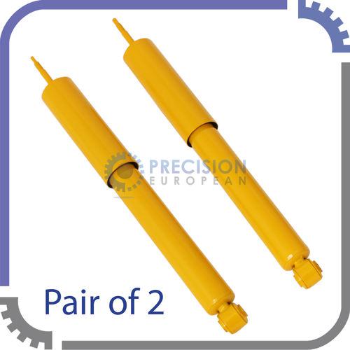 2pc rear yellow sport shock absorbers | 94-04 ford mustang | pair struts