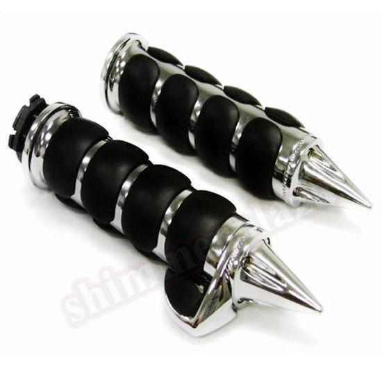 1" throttle boss chrome hand grips for yamaha road royal v-star v-max r1 r6