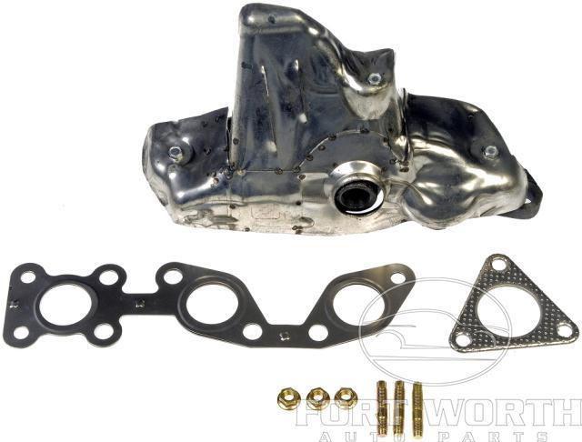 Nissan frontier xterra 3.3l left driver exhaust manifold & gasket set