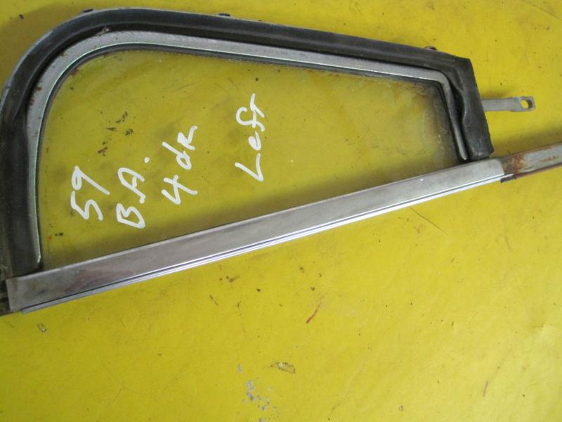 1959 chevy bel air 4 door left vent wing window