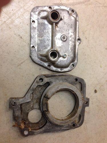 Gm muncie trans transmission parts side cover mid plate 3831707 3831752