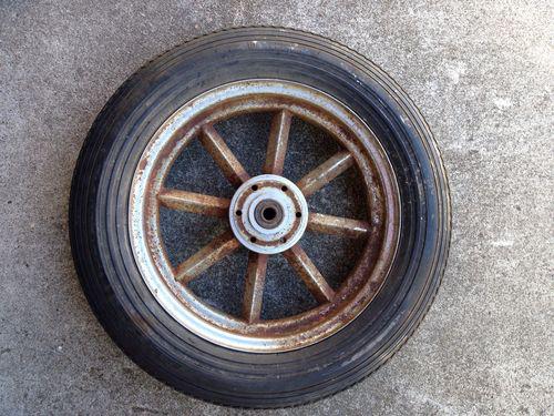 Vintage chopper invader 16" wheel  panhead knucklehead shovelhead bates chief