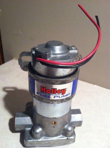 Holley blue electric fuel pump with mounting bracket-nice!!!