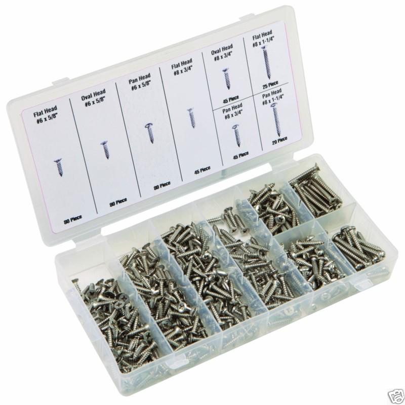 Buy 320 Piece Stainless Steel Screw Assortment Kit In Greenville North Carolina Us For Us 1100 