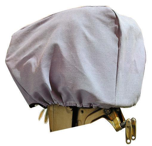 Taylor made 125hp to 235hp outboard motor cover, gray poly/cotton