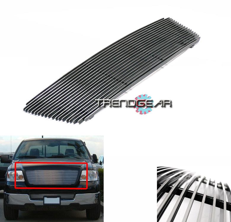 2004 2005 2006 2007 2008 ford f-150 pickup jdm front upper billet grille grill