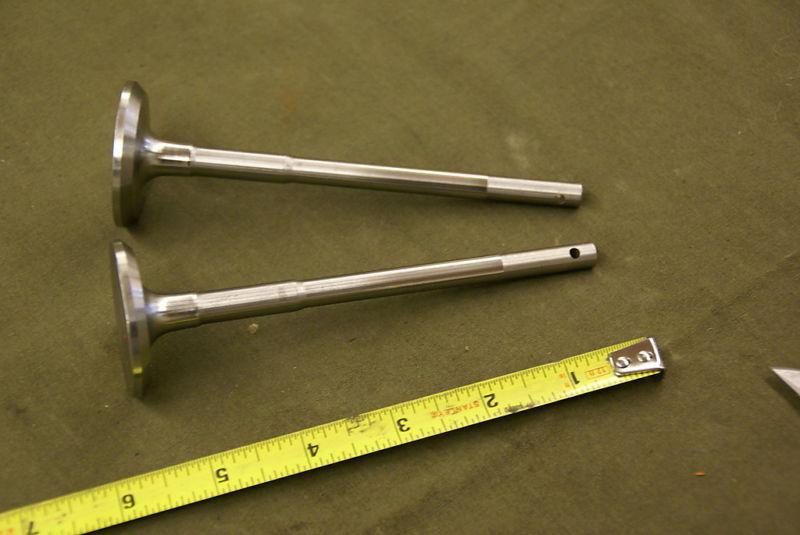 Harley antique j jd 61 inch 1915 to 1929 exhaust forged stainless valves