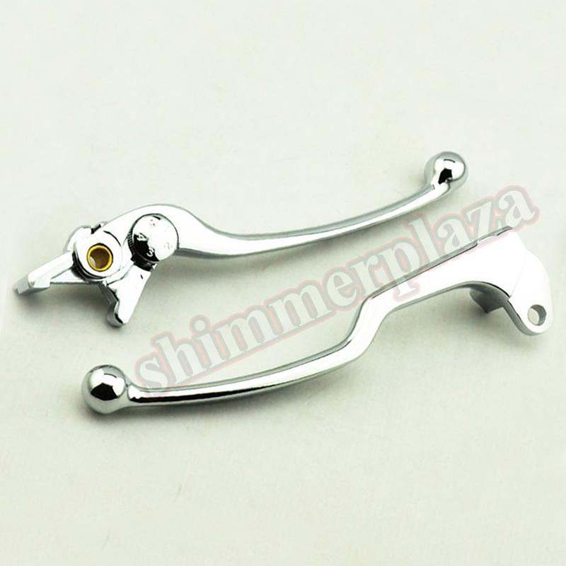 Chrome brake clutch lever for suzuki gsxr 600 750 2006-2008 gsxr 1000 05-2006