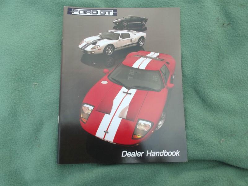 2004 ford gt new model introduction dealer book 