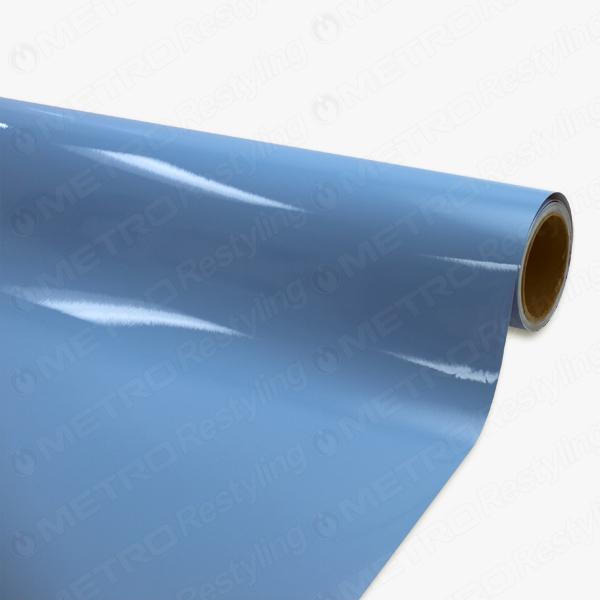 3in x 5in 3m 1080 sample gloss sky blue vinyl vehicle decal wrap film sheet