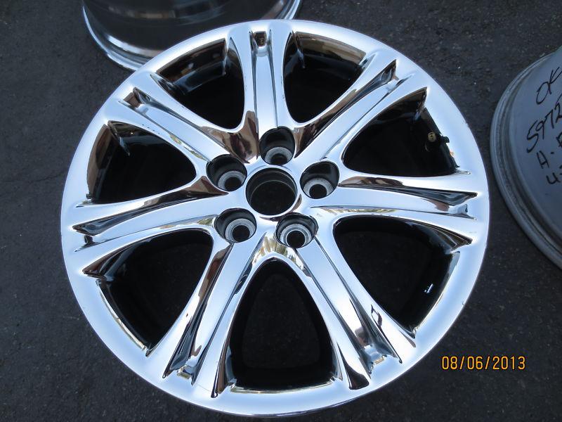 18" lexus ls460 factory oem chrome wheel replacement or spare rim