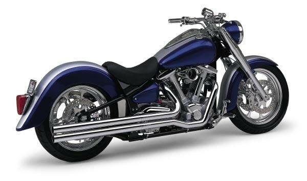 Vance & hines exhaust longshots kawasaki vulcan  1500 classic 1996-2008