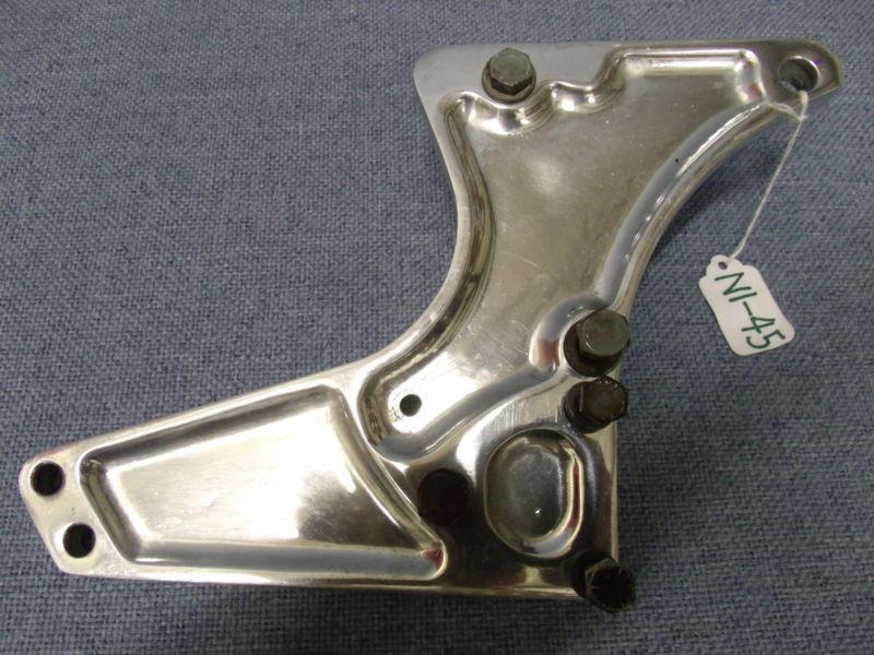 Norton 750 commando footpeg support plate ( rh side)