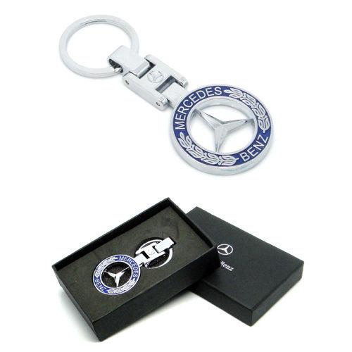 Pendant keychain key chain ring chrome fit c g e s r m a 63 55 amg