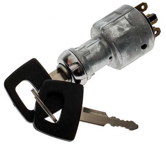 Echlin ignition parts ech ks6439 - ignition switch w/ lock cylinder