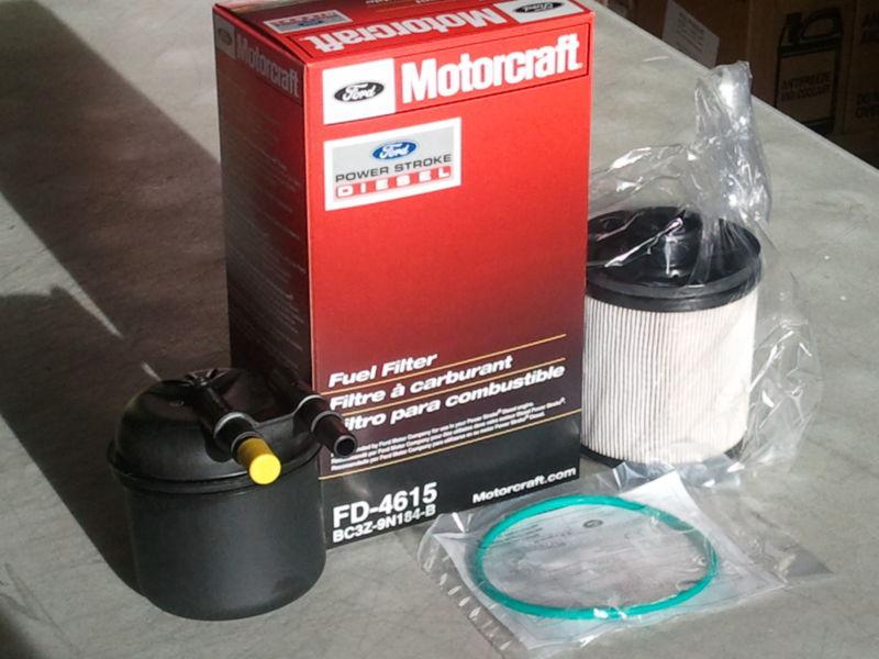 Motorcraft 6.7 liter powerstroke fd4615 fuel filters 2011-2013 