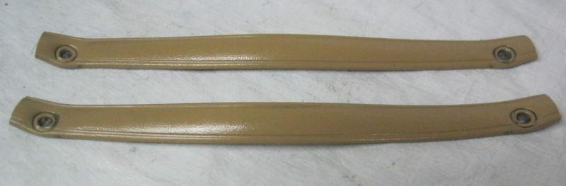 81-87 chevy gmc truck saddle door pull straps pair 81 82 83 84 85 86 suburban 