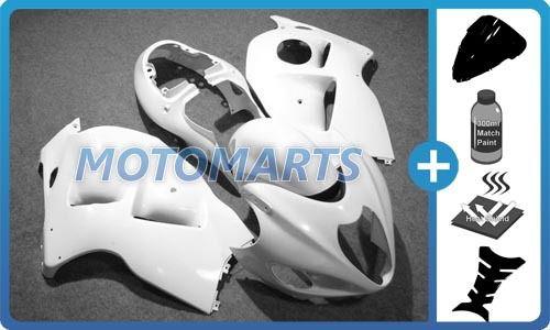 5 in 1 bundle for suzuki gsx 1300 r hayabusa 99-07 injection body kit fairing wh