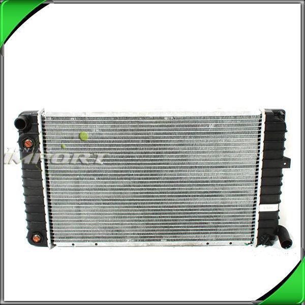 89-91 cutlass calais 2.3l auto trans toc driver side radiator assembly unit new