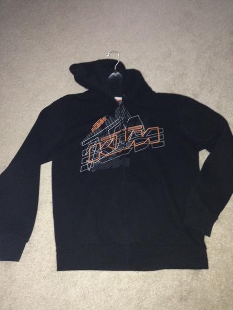 Buy KTM Fleece Hoodie Jacket XXXL 3XL Black Zip-up XXL Motocross 250 ...