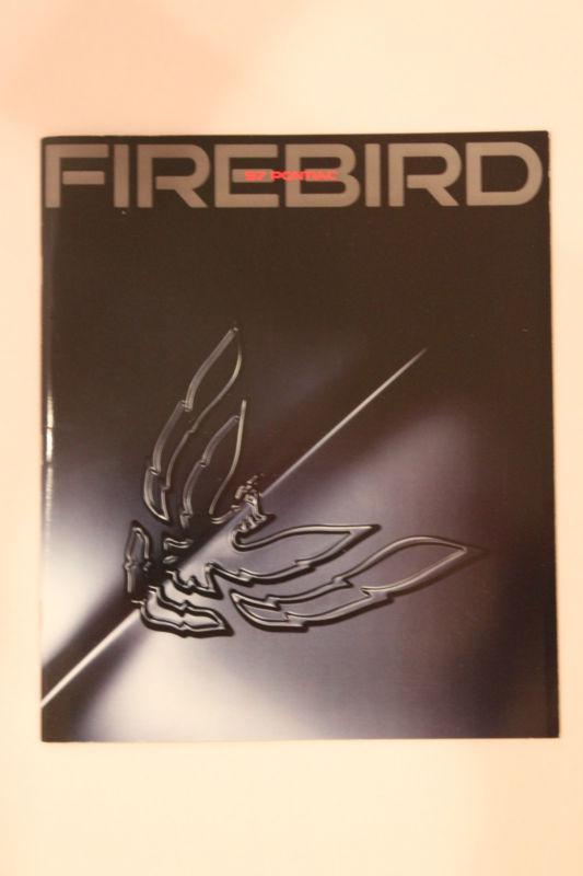 1997 pontiac firebird sales brochure