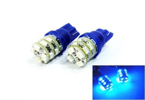 Blue t10 16 smd led parking turn signal light drl lamp step footwell 168 194 921