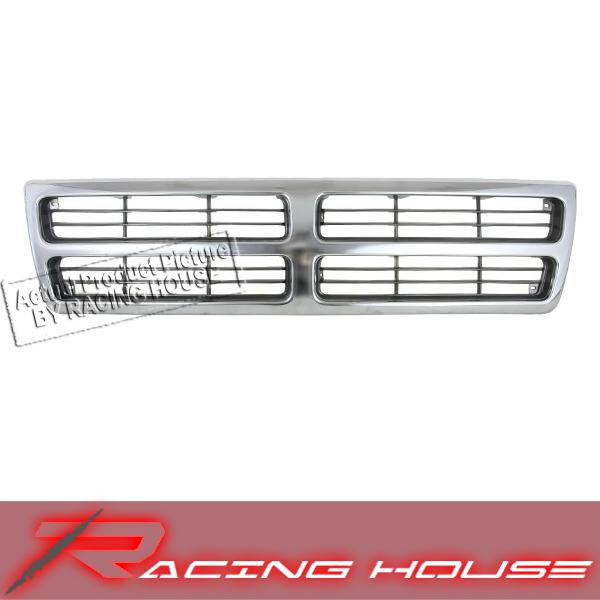 94-97 dodge b150 b250 b350 b1500 b2500 b3500 front grille grill replacement kit