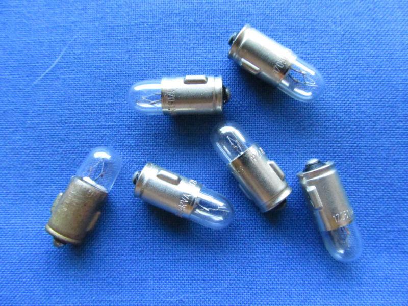  warning light bulbs #281 12v 2w triumph norton bsa  lucas type parts!