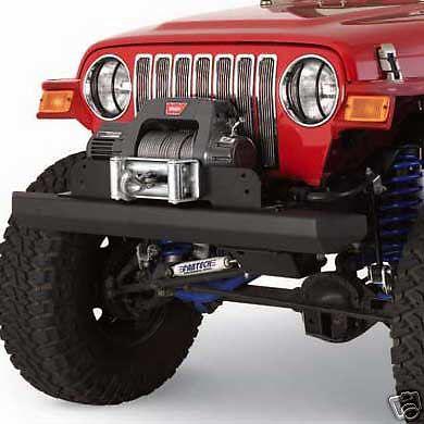 1987-2006 jeep wrangler black rock crusher front bumper 76740