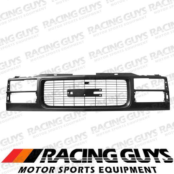 94-99 gmc suburban black front grille grill upper sierra c/k c10 jimmy yukon new