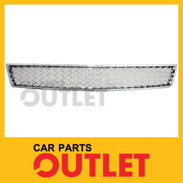 2008-2012 suburban off road lower front grille all chrome mesh wo platinum tahoe