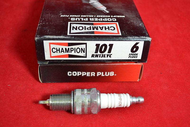 Champion spark plugs copper plus  101  rn13lyc  set of 6