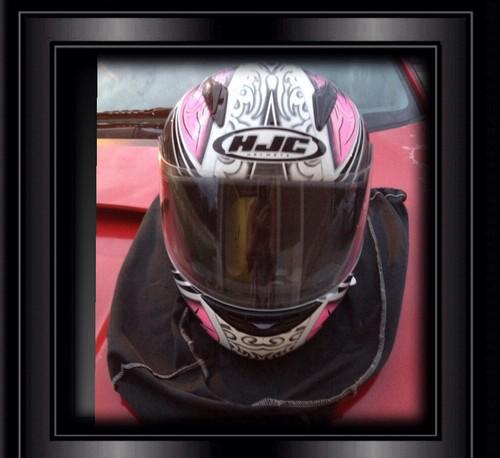 Women's hjc, draco cl-15, motorcycle helmet