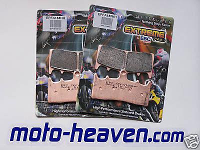 Ebc epfa188 hh brakes kit pads gsxr1300 hayabusa busa 