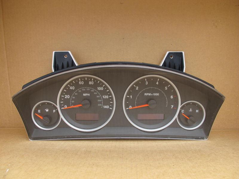 2005 05 jeep grand cherokee limited speedometer cluster 45k