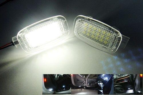 Mercedes led courtesy footwell trunk light mirror error free w221 s550 s350 s63