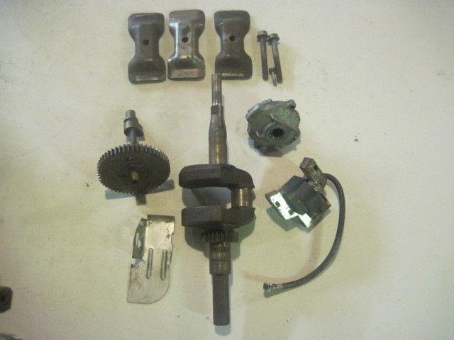 Lot of misc. parts for flathead go kart racing engine