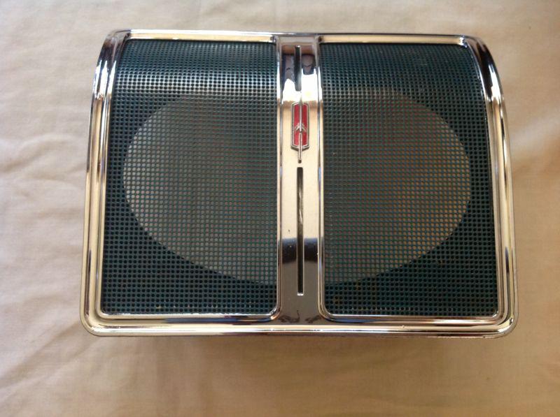 1966 tornado rear seat speaker grill