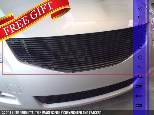 2010 - 2012 nissan altima 4dr 1pc upper replacement black billet grille 10 11 12