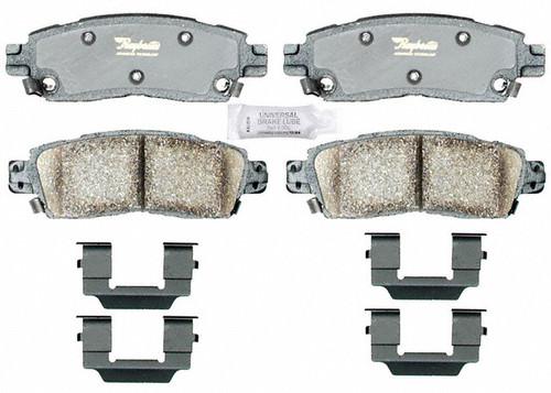 Raybestos atd883c brake pad or shoe, rear-advanced technology brake pad