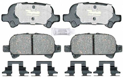 Raybestos atd828c brake pad or shoe, rear-advanced technology brake pad