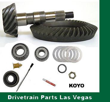 Motive oem dodge chrysler 9.25" 4.10 ring and pinion gear set install kit early