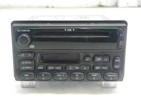 Explorer mustang oem single disc cd cassette tape radio