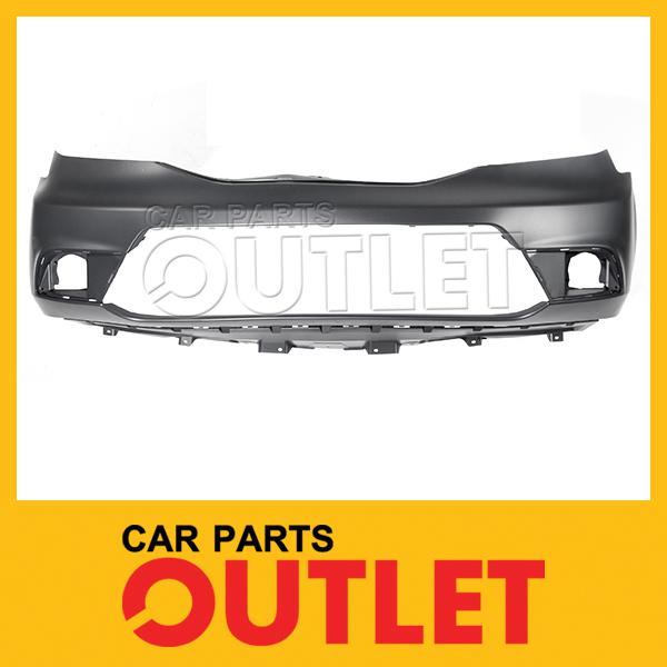 2012-2013 honda pilot front bumper cover raw ho1000285 black non primered wo pcs