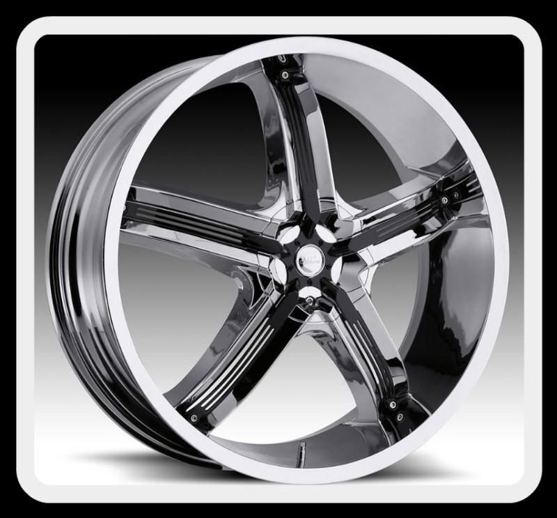 18" milanni 459 belair 5 5x100 acclaim impreza gti chrome wheels rims free lugs!