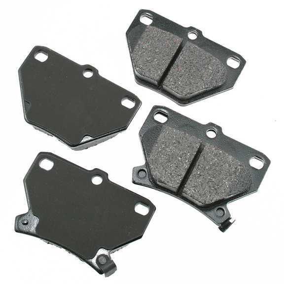 Altrom imports atm d967b - brake pads - rear, ceramic