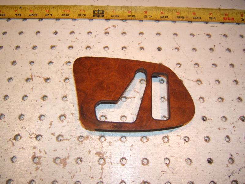 Mercedes w210 e  passenger switch light burl  wood/plast cover, a 210 720 02 48