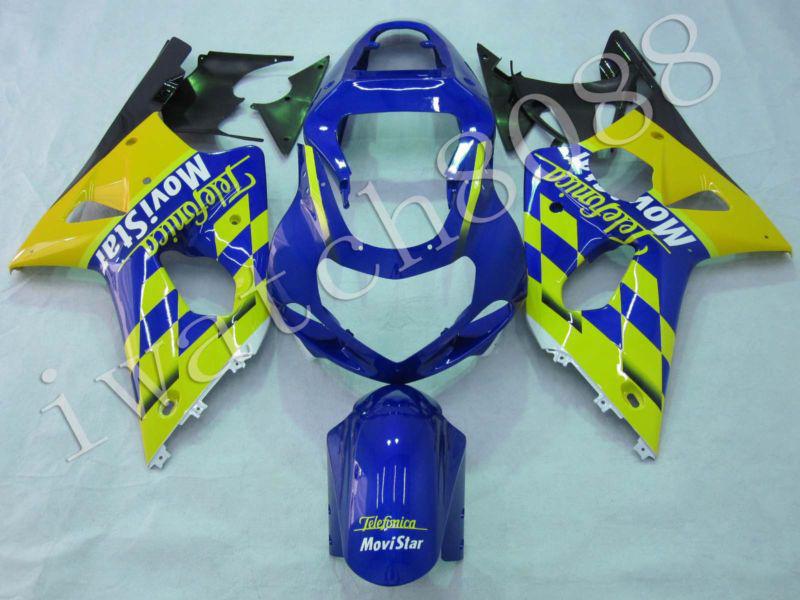 Motogp abs bodywork fairing  fit for suzuki gsxr 1000 k1 2000-2002 2001 fc121