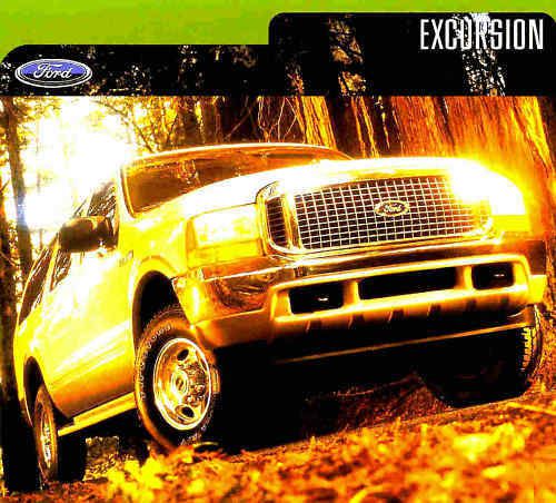 2000 ford excursion factory brochure-ford excursion